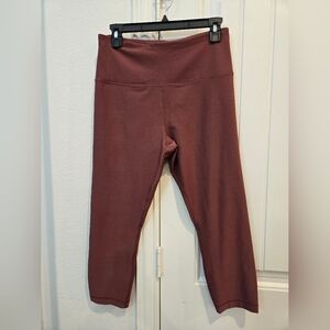 Brown High-Waisted‎ Leggings
